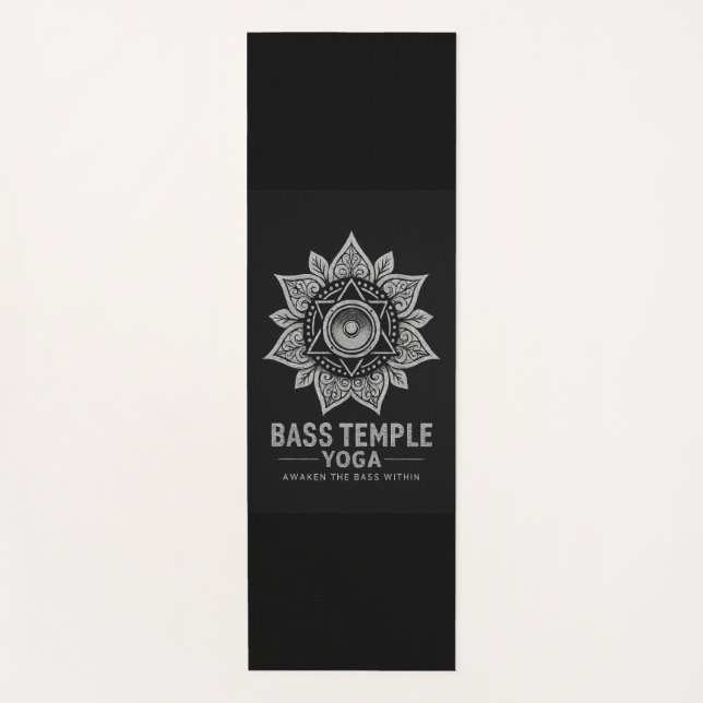 Tapis De Yoga Bass Temple Yoga Ganesh Son Système Mat (Devant)