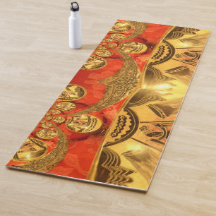 Tapis De Yoga Beau Africain