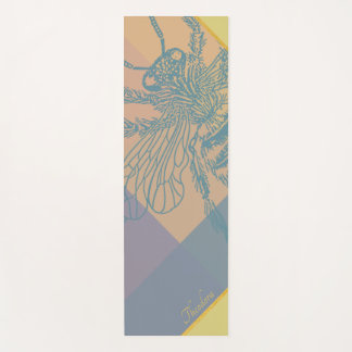 Tapis De Yoga Bee dorée moderne