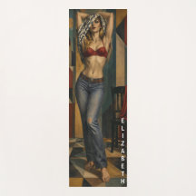Belle Beauté En Jean Bleu