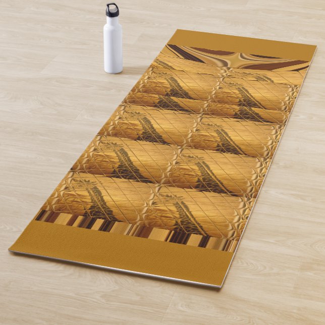 Tapis De Yoga Belle girafe sauvage naturelle du Kenya (En situation)