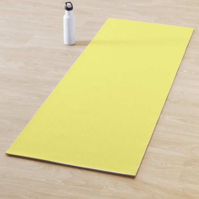 Tapis De Yoga Beurre jaune (En situation)