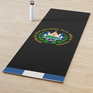 Tapis De Yoga Blason d'El Salvador