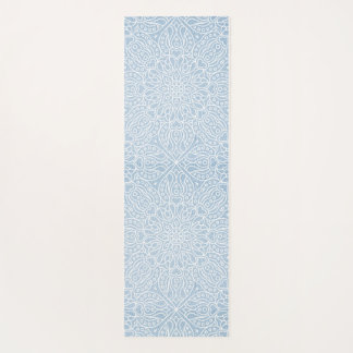 Tapis De Yoga Bleu serein de mandala