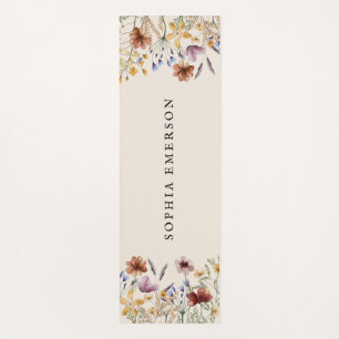 Tapis De Yoga Boho Nom Yoga Mat