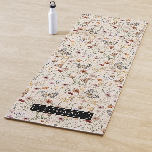 Tapis De Yoga Boho Yoga Mat (En situation)