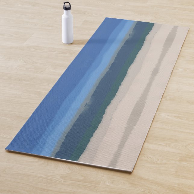 Tapis De Yoga Brin de Nyborg - jeu d'aquarelle (En situation)