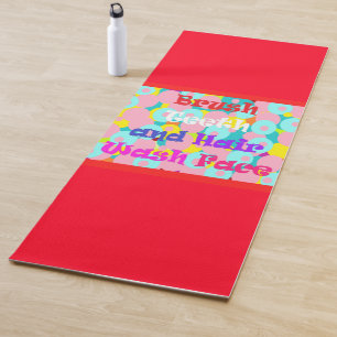 Tapis De Yoga Brosse dents et cheveux laver votre visage beau W