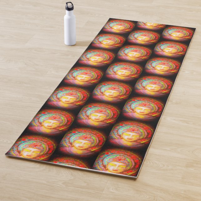 Tapis De Yoga Buddha Yoga Mat  (En situation)