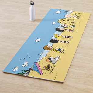 Tapis De Yoga cacahuètes   Journée à la plage