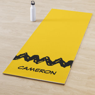 Tapis De Yoga cacahuètes   La chemise Zig-Zag de Charlie Brown