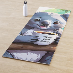 Tapis De Yoga Café Cosy Jungle Koala