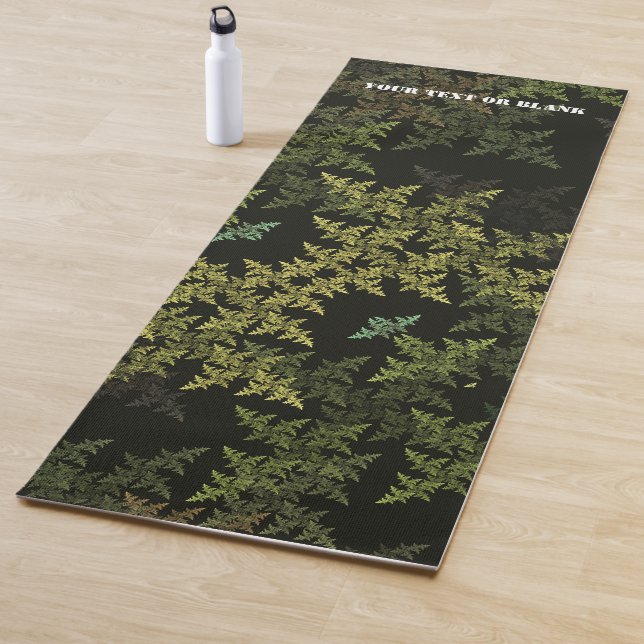 Tapis De Yoga Camouflage fractal (En situation)