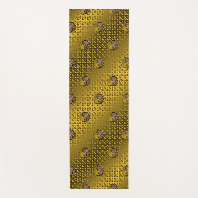 Tapis De Yoga Capricorne sur la mer (Devant)