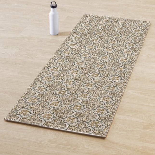 Tapis De Yoga Carré Non-Embelli III de batik (En situation)
