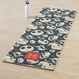 Tapis De Yoga Cauchemar avant Noël   Oh What Joy - Motif