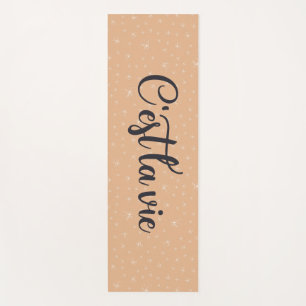 Tapis De Yoga C'est La Vie