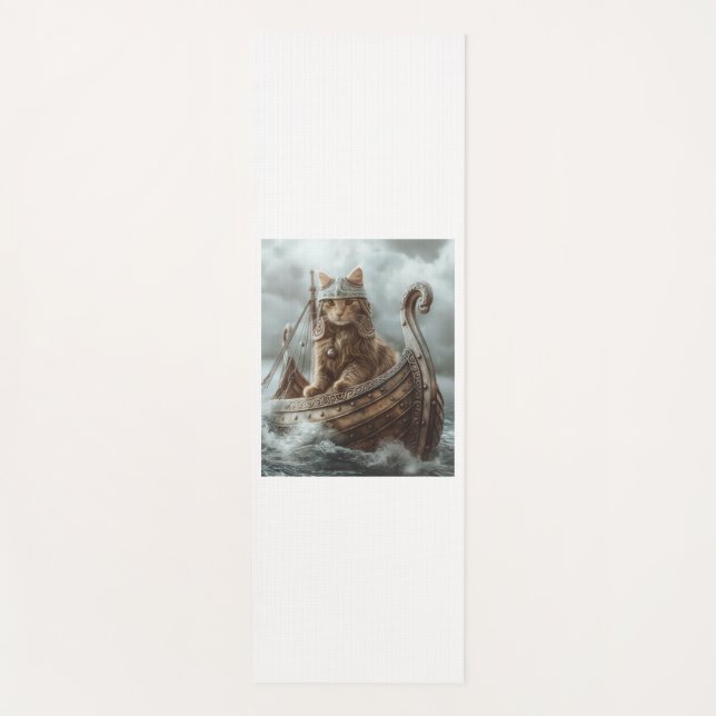 Tapis De Yoga Chat viking (Devant)