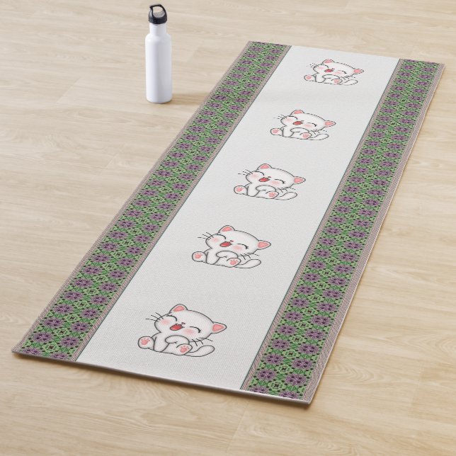 Tapis De Yoga Chat Yoga Mat (En situation)