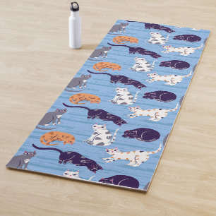 Tapis De Yoga Chats colorés mignons Yoga Mat