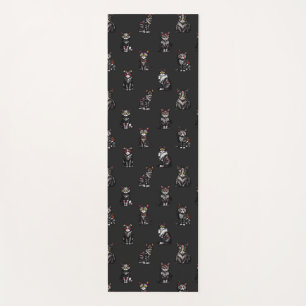 Tapis De Yoga Chats Goth
