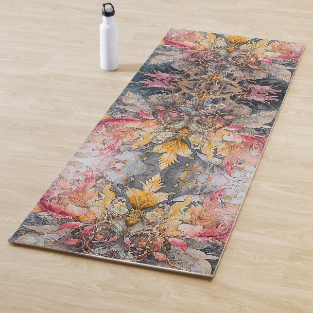 Tapis De Yoga Chaud Premium Yoga Mat non Slip Serviette (En situation)