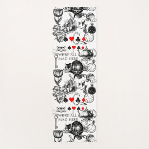 Tapis De Yoga cheshire cat classique alice dans l'art du pays de