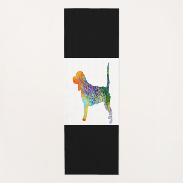 Tapis De Yoga Chien beagle (Devant)