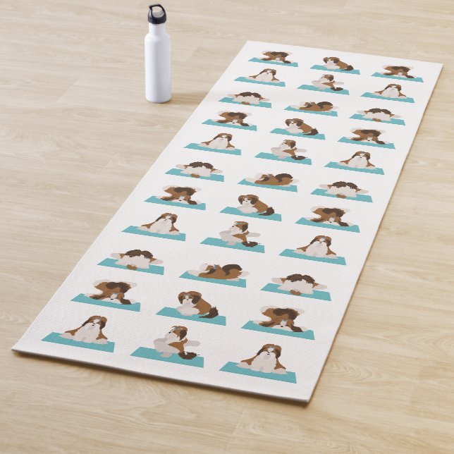 Tapis De Yoga Chien Shih Tzu Yoga Mat (En situation)