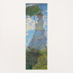 Tapis De Yoga Claude Monet - La Promenade, Femme avec un Parasol