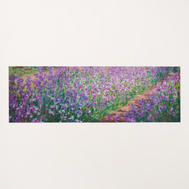 Tapis De Yoga Claude Monet - Le jardin de l'artiste à Giverny (Dos (Horizontal))