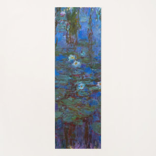Tapis De Yoga Claude Monet - Lys d'Eau Bleue