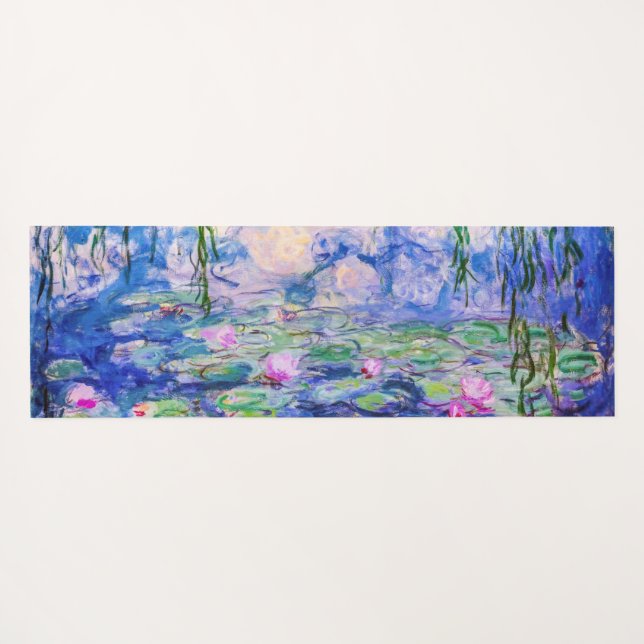 Tapis De Yoga Claude Monet - Nymphéas / Nymphéas 1919 (Dos (Horizontal))