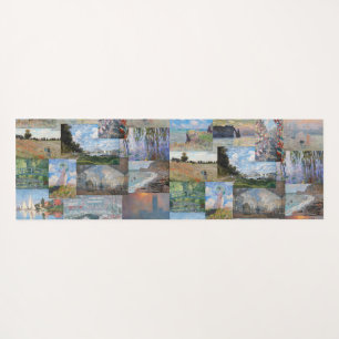 Tapis De Yoga Claude Monet - Patchwork de chefs-d'oeuvre