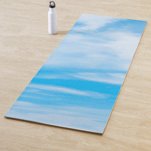 Tapis De Yoga Clouds Blue Sky tendance Design Modèle Fitness