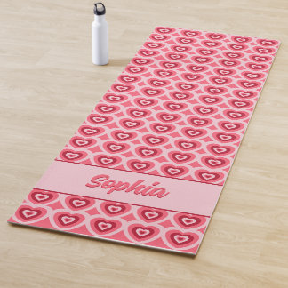 TAPIS DE YOGA CŒURS