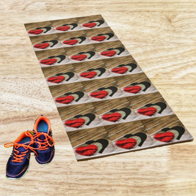 Tapis De Yoga Coeurs de rêve A'Fallen Yoga Mat (Enjoy your yoga session, with your favorite Dream Hearts A'Fallen Yoga Mat!)