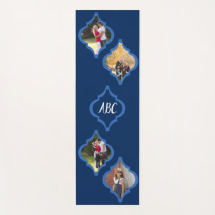 Tapis De Yoga Collage photo Quatrefoil