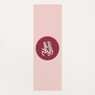 Tapis De Yoga Conception de cadeau de typographie de script de f