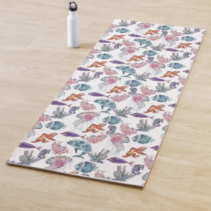 Tapis De Yoga Conception de la série de composition de l'eau sou