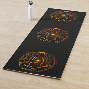 Tapis De Yoga Conception de méditation de yoga