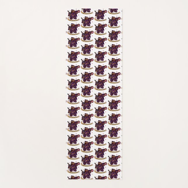 Tapis De Yoga Conception des dés de déverrouillage (Devant)