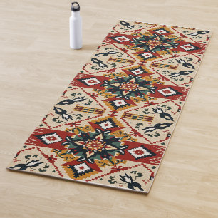 Tapis De Yoga Conception Motif du sud-ouest