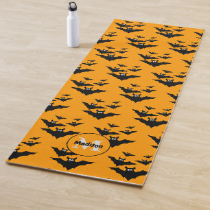 Tapis De Yoga Cool mignon chauves chauves-souris volant Hallowee
