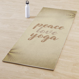 Tapis De Yoga Cool Simple Yoga Mats-Paix Aimer Yoga