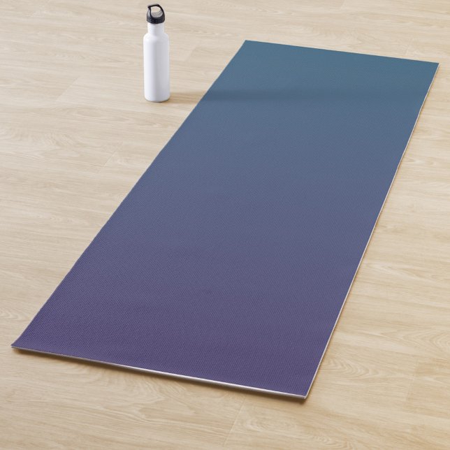 Tapis De Yoga Couleur bleu mer (Créateur téléchargé)