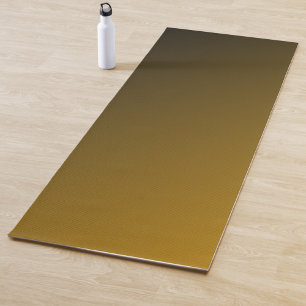Tapis De Yoga Couleur de feuille d'or