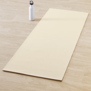 Tapis De Yoga Couleur solide de Cornsilk