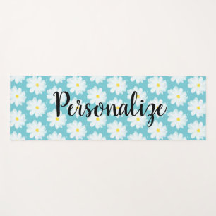 Tapis De Yoga Coutume personnalisée de motif de fleur de