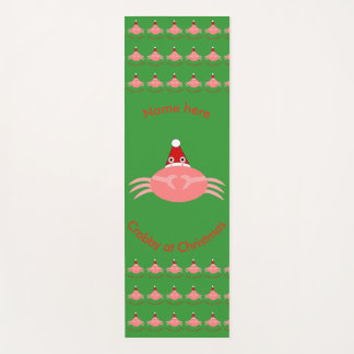 Tapis De Yoga Crabe de Noël Yoga Mat personnalisé